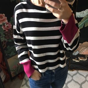 ASOS: Stradivarius Box Cut Striped Sweater
